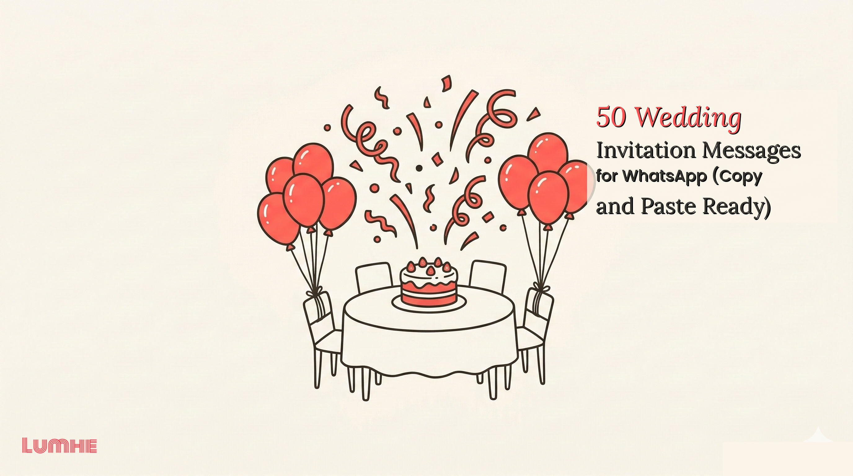50 Wedding Invitation Messages for WhatsApp (Copy and Paste Ready) — Lumhe blog