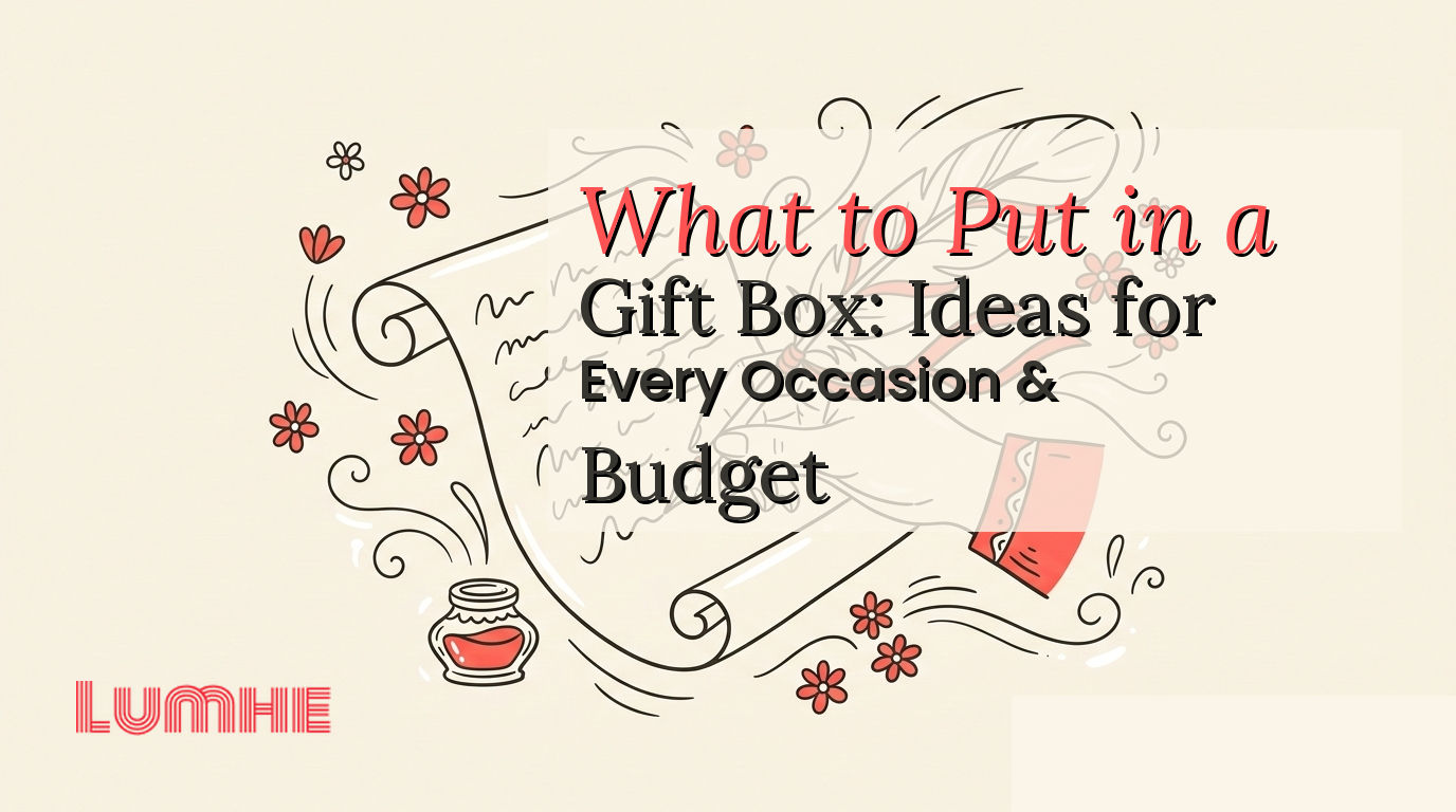 What to Put in a Gift Box: Ideas for Every Occasion & Budget — Lumhe blog