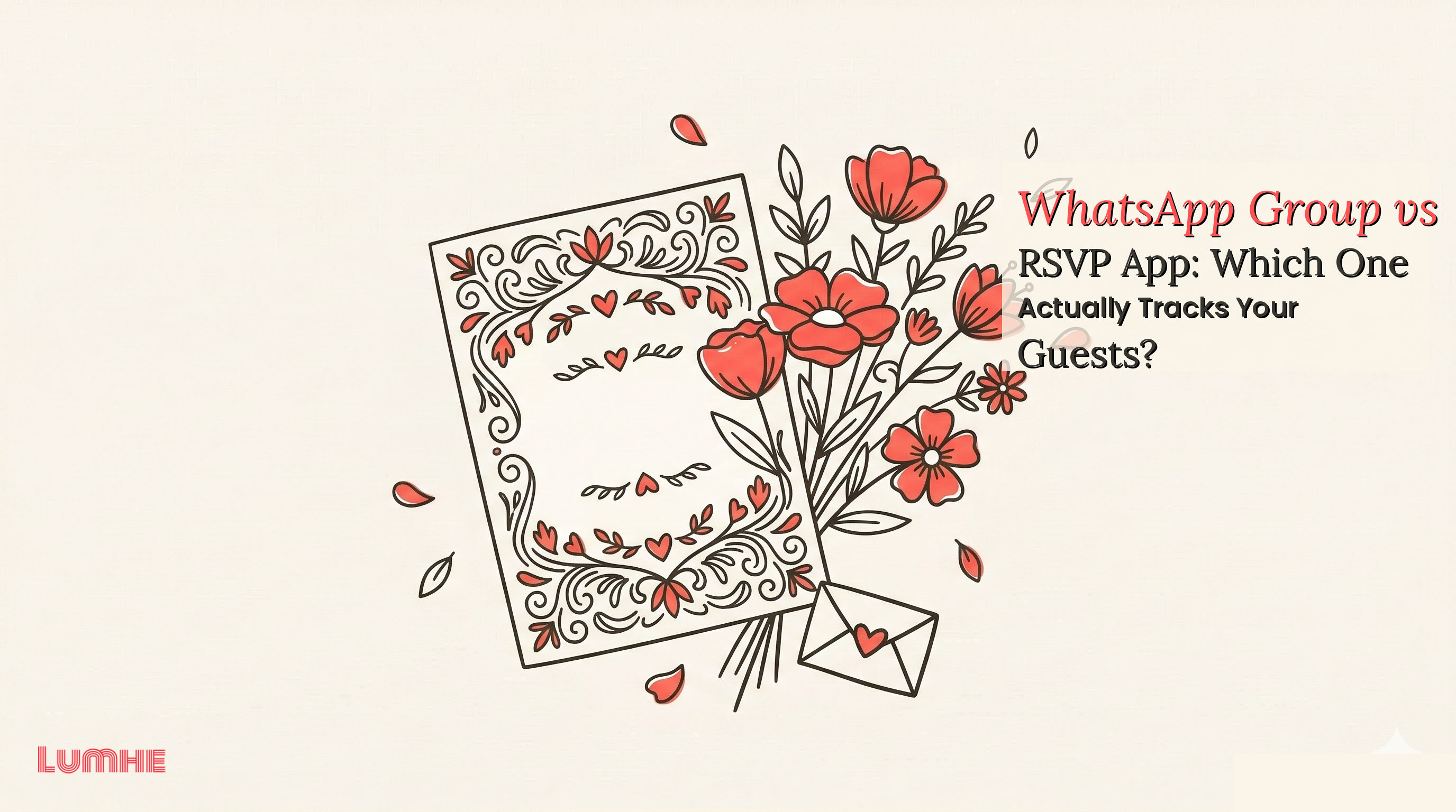 WhatsApp Group vs RSVP App: Which One Actually Tracks Your Guests? — Lumhe blog