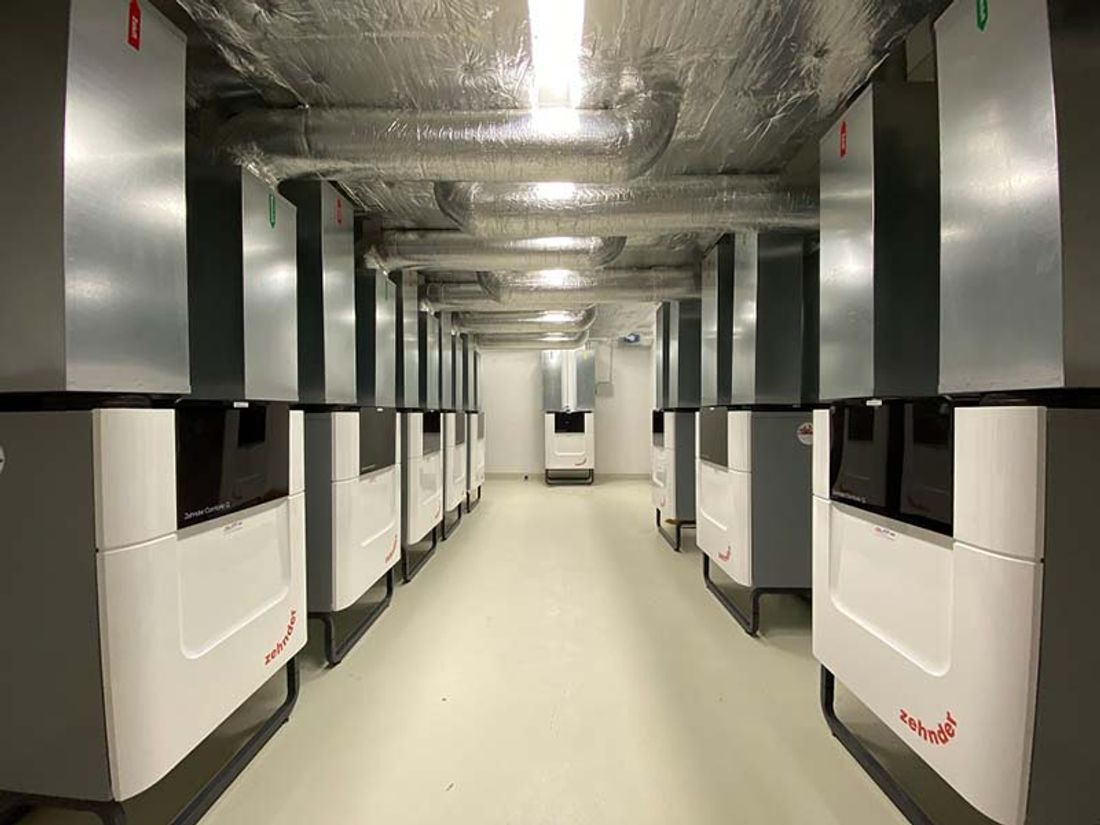 Komfortlüftungsgerät mit Feuchte-Rückgewinnung