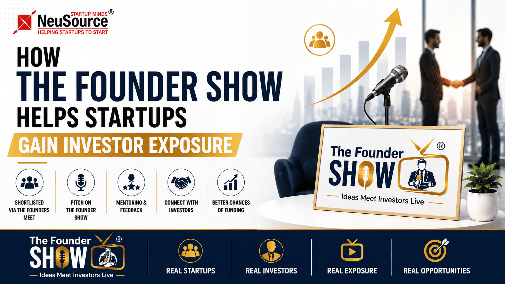 How The Founder Show Gives Startups Investor Exposure 