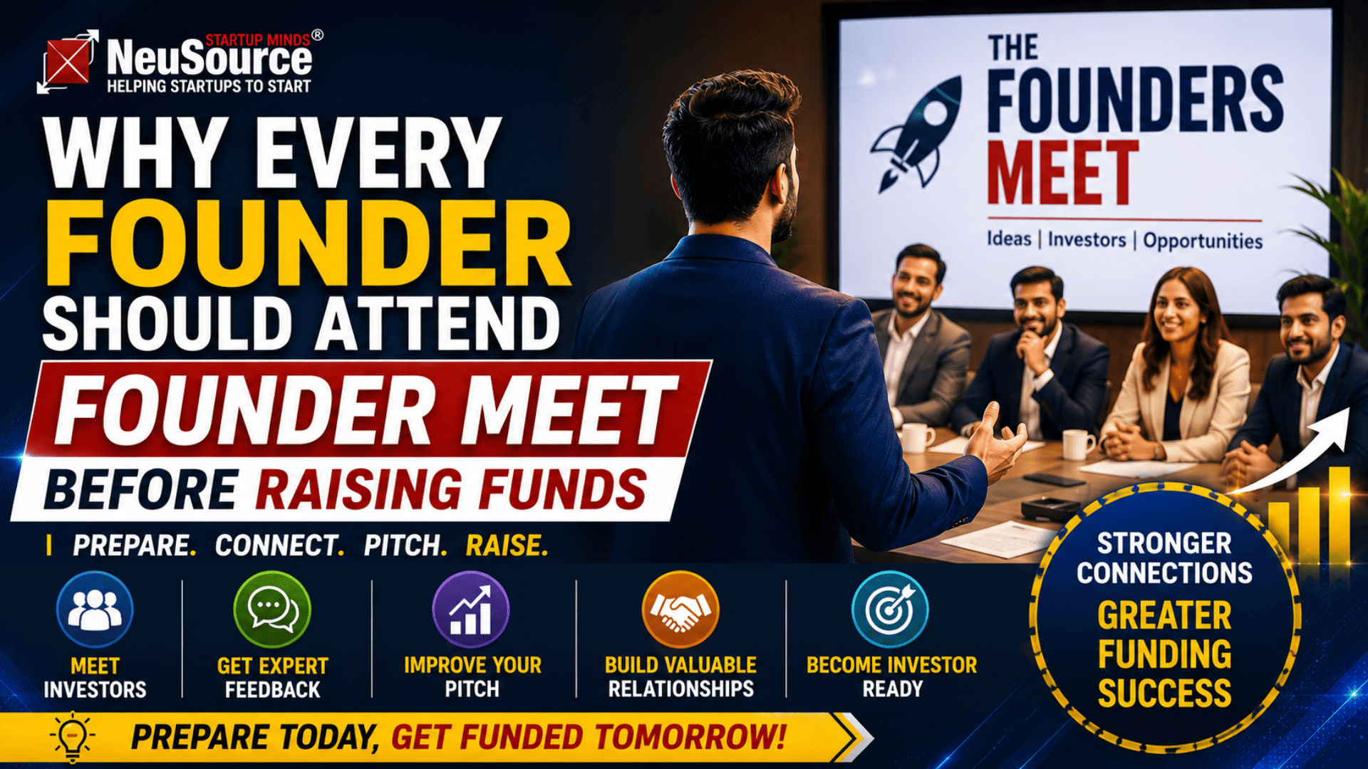 Why Every Founder Should Attend Founder Meet Before Raising Funds