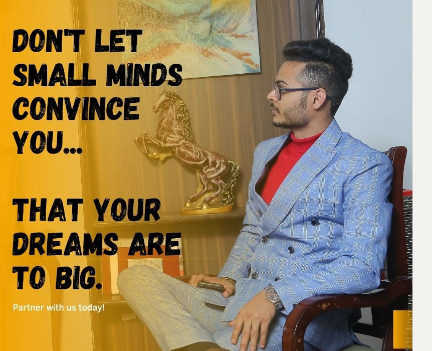 Don't Let Small Minds Convince You... That Your Dreams Are To Big.