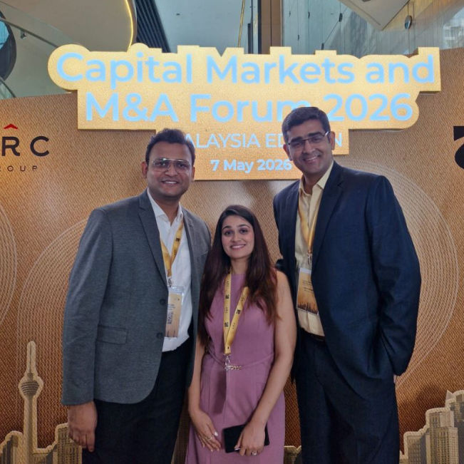 Energized after attending the ARC Group Capital Markets & M&A Forum 2026 in Kuala Lumpur with Gaurav and Divya.