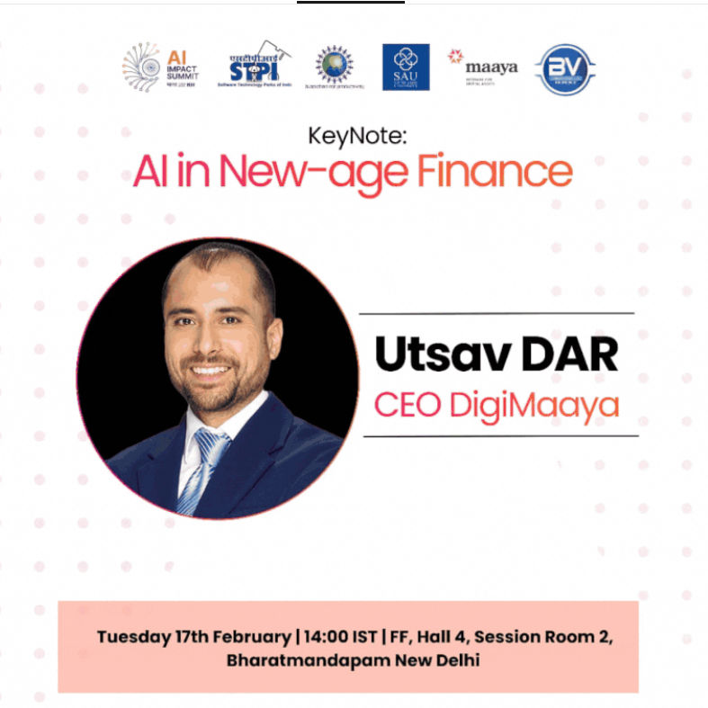 Happy to share that I, Utsav DAR will be delivering a keynote at this prestigious summit.