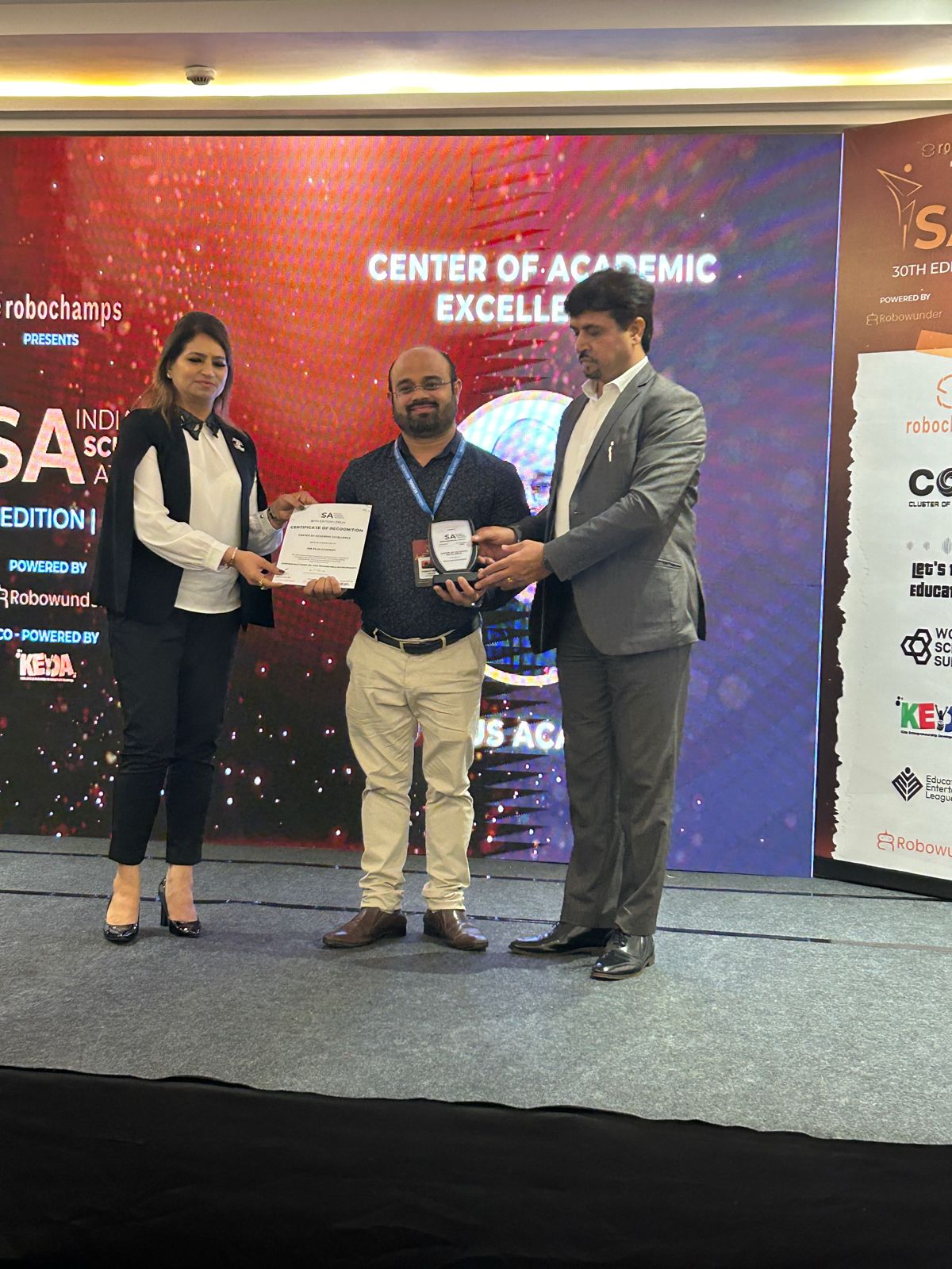 Centre of Academic Excellence at Indian School Awards Delhi