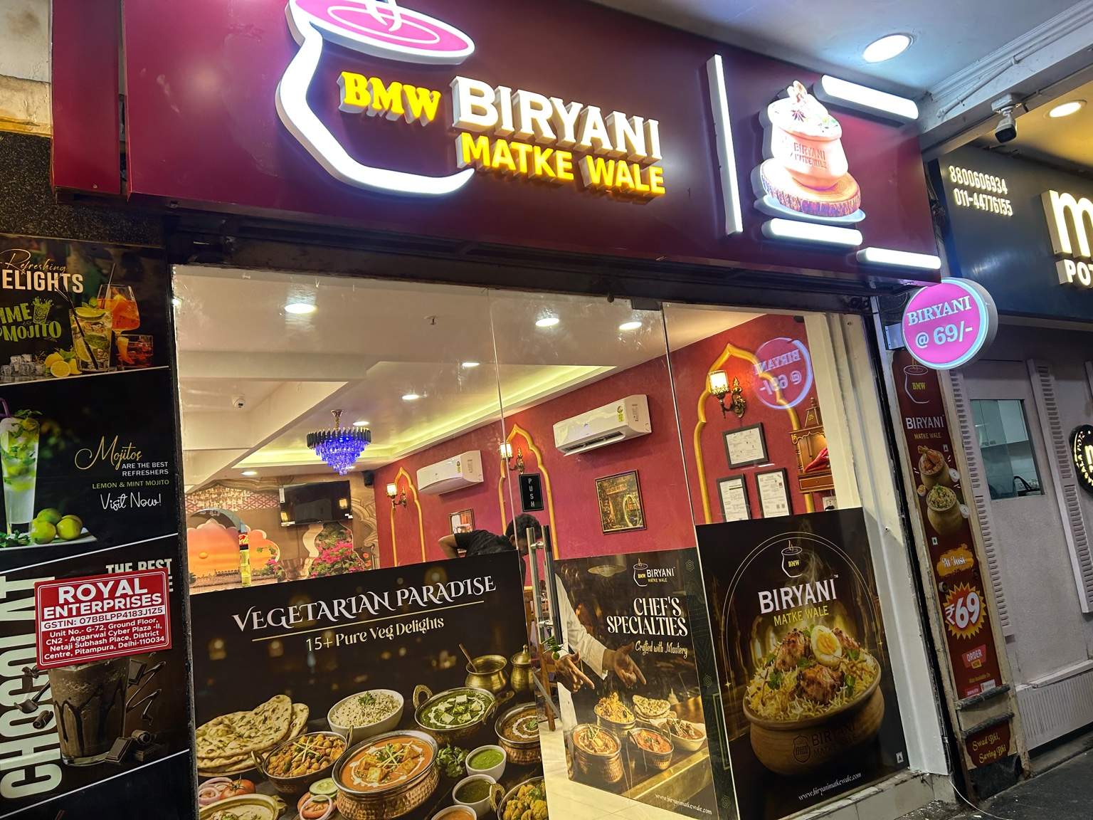 1)Successfully Launched First Franchise Outlet