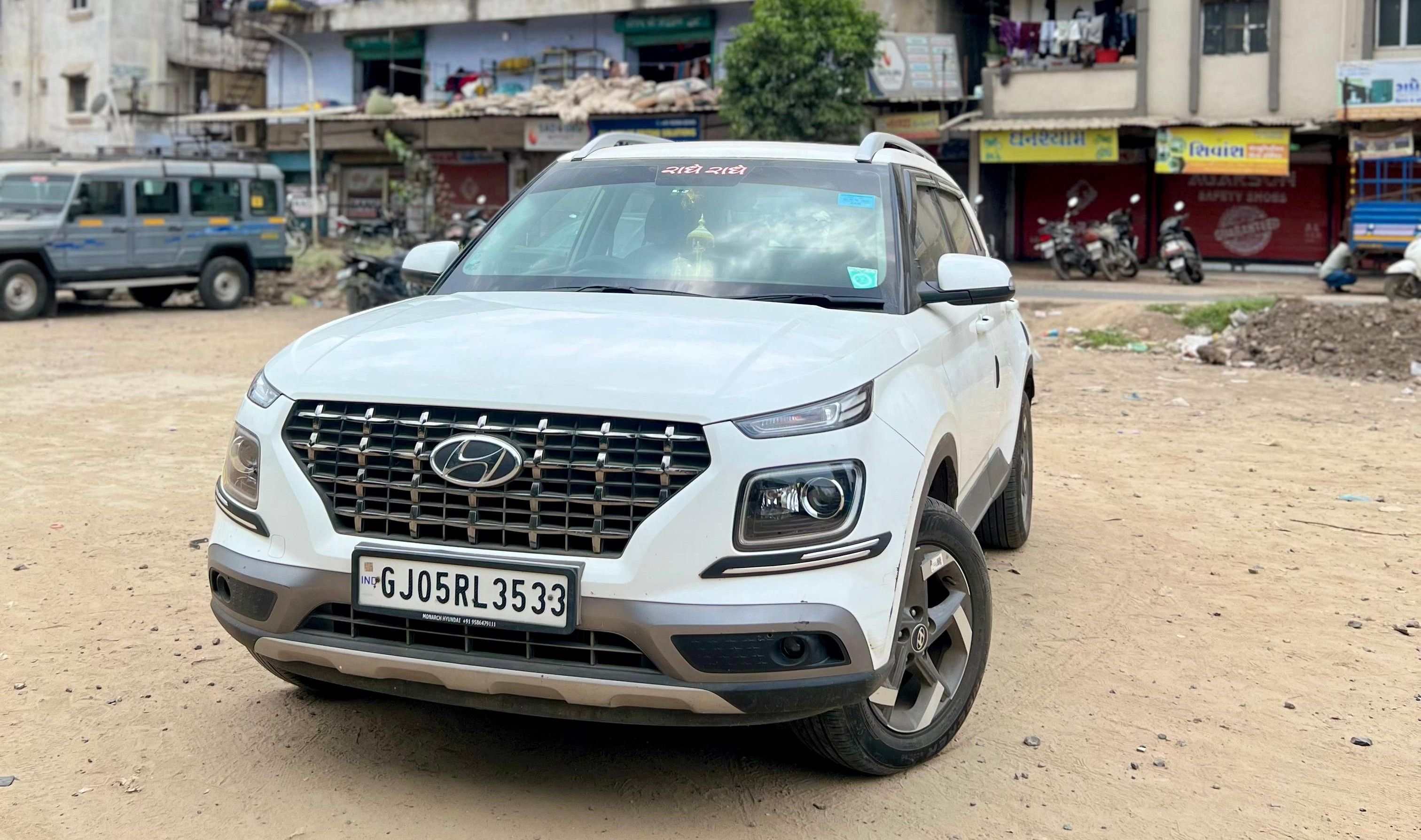 Hyundai Venue - Compact SUV for car hire in Ahmedabad