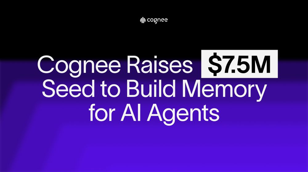 Cognee Secures $7.5 Million Seed to Build Permanent Memory for AI Agents
