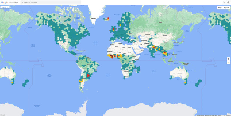 Google AI Predicts Global River Floods Seven Days Before They Strike