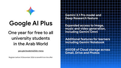 UAE AI Office Gives University Students a Free Year of Google AI Plus
