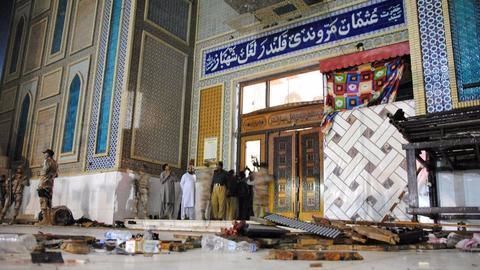 Suicide bomb attack in Balochistan shrine