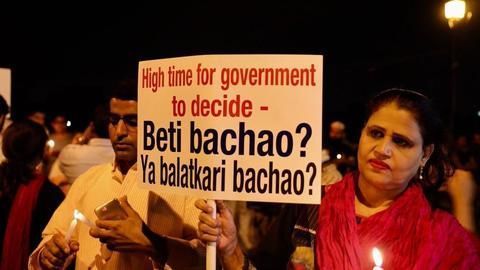 Nationwide protests over Kathua and Unnao rapes