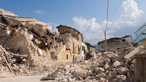 Devastation caused by earthquake in Mexico
