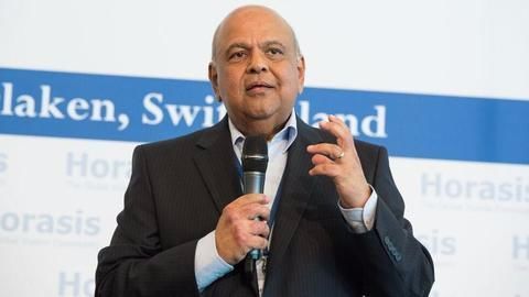 South African president fires finance minister