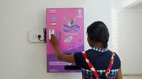 Image result for sanitary napkin vending machine at india airports