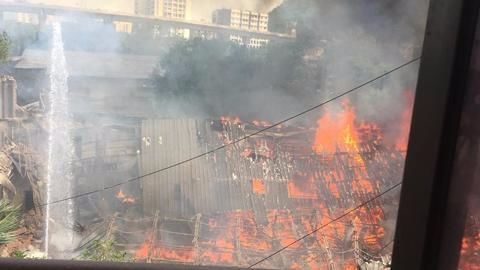 Major fire at Mumbai's RK Studio