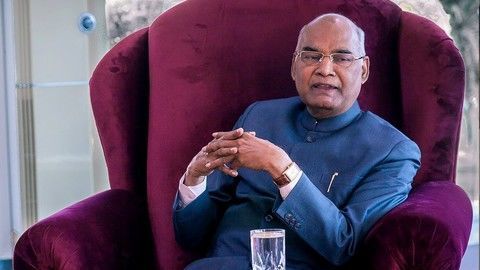 President-elect Ram Nath Kovind's swearing-in