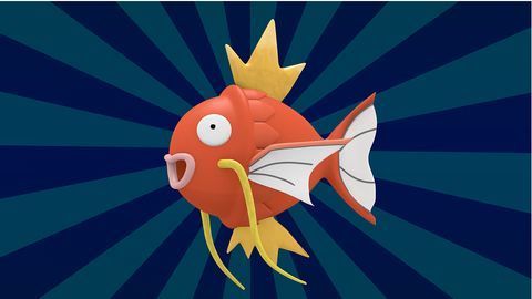 Pokemon fever continues, this time with Magikarps