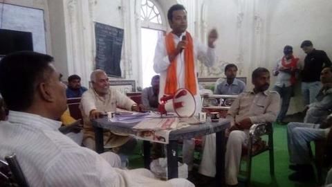 BJP MLA threatens Muslims over Ram Temple