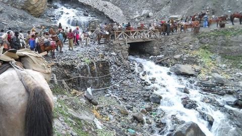 Amarnath Yatra delayed due to heavy rains