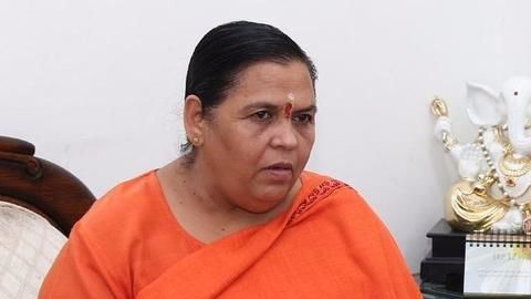 Uma Bharti's padyatra to protest her demotion