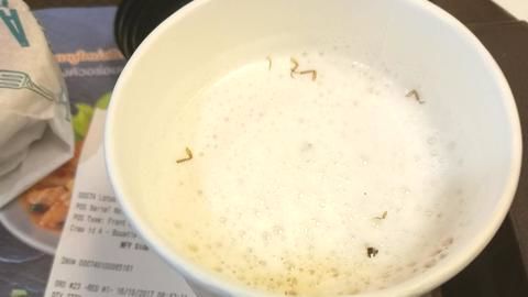 Post of 'cockroach-legs' in McDonald's coffee goes viral