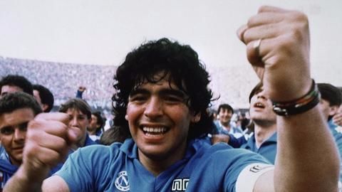 Diego Maradona is in India