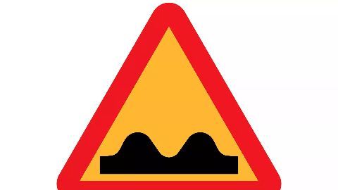 Virtual speed breakers