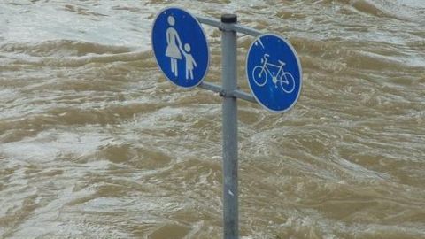 The crippling floods in Macedonia