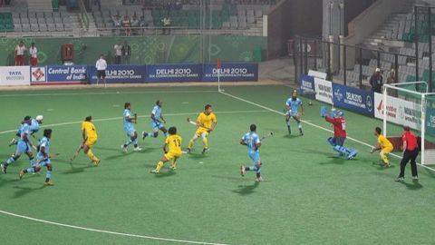 Indian men's hockey team in Australia