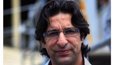 Wasim Akram at Indian Premier League
