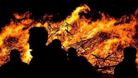 Fire in Noida's building