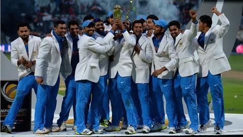 India at the 2017 Champions Trophy