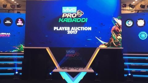 Pro Kabaddi League players auction