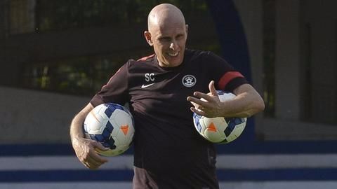 India's football coach, Stephen Constantine