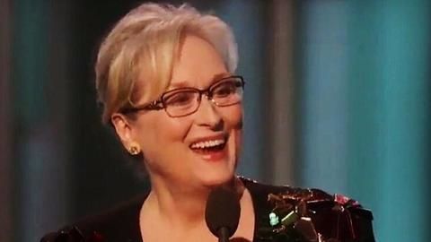 It's the Meryl Streep show at Golden Globes!