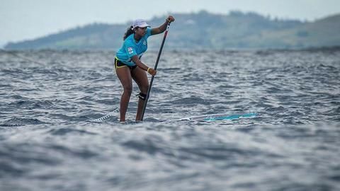 Tanvi Jagadish, India's first female stand up paddler