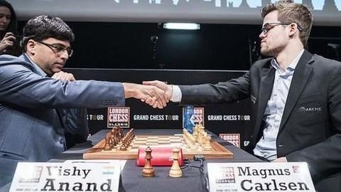 Vishy Anand at the World Rapid Chess Championship