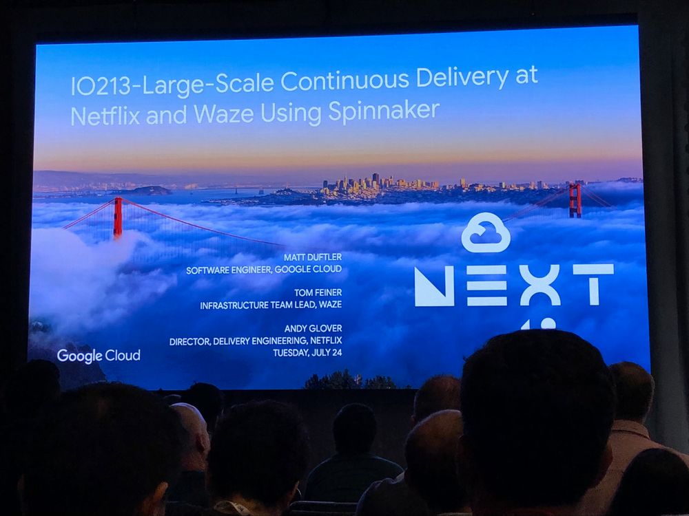 Google Cloud Next '18でSpinnakerのセッションを聞いてきました!