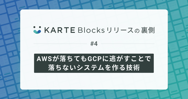 AWSが落ちてもGCPに逃がすことで落ちないシステムを作る技術