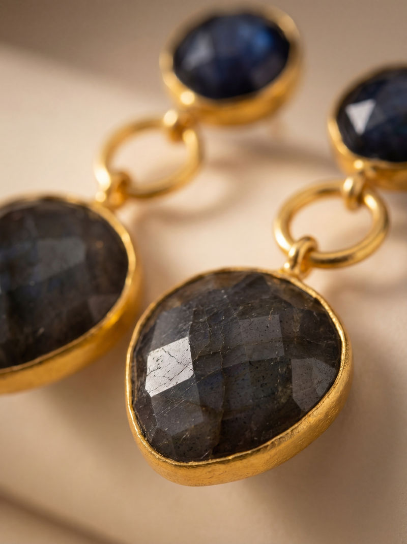 Jewelry, earring detail