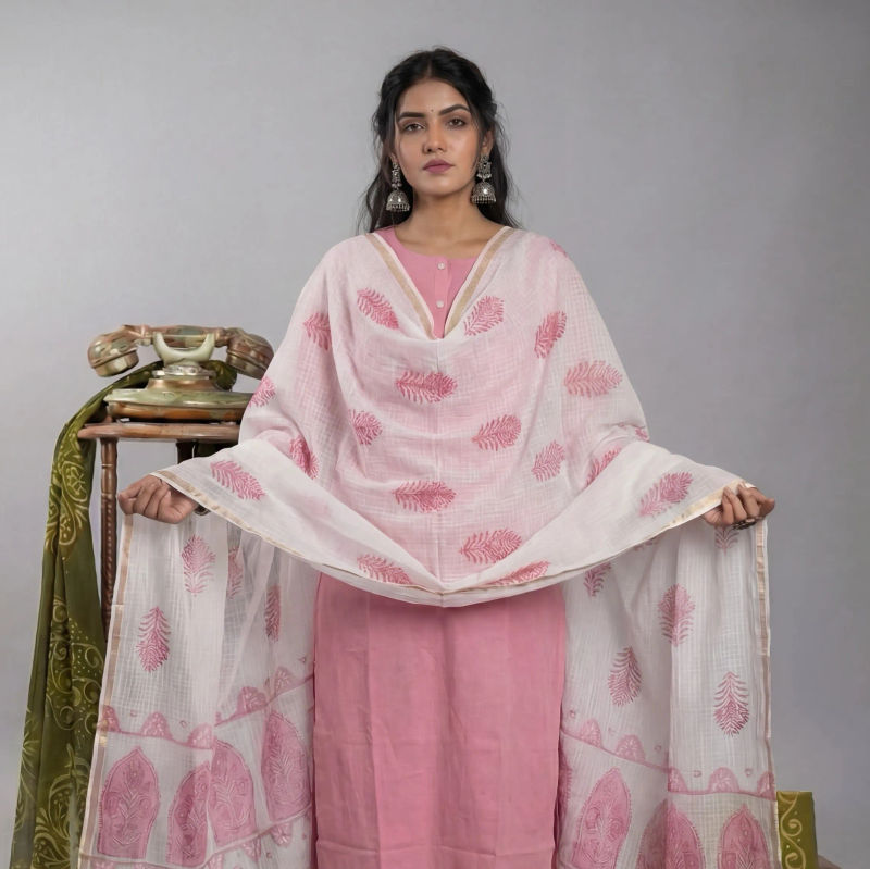 Kurta set, detail crop