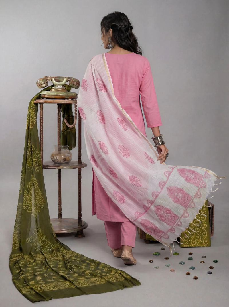 Kurta set, alternate angle