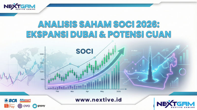 Analisis Saham SOCI 2026: Ekspansi Dubai & Potensi Cuan