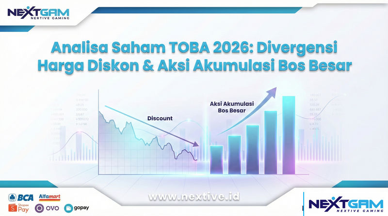 Analisa Saham TOBA 2026: Divergensi Harga Diskon & Aksi Akumulasi Bos Besar