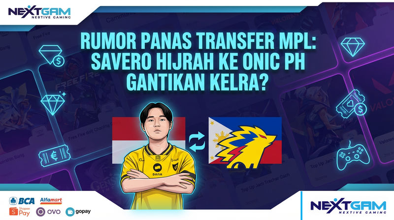 Rumor Panas Transfer MPL: Savero Hijrah ke ONIC PH Gantikan Kelra?