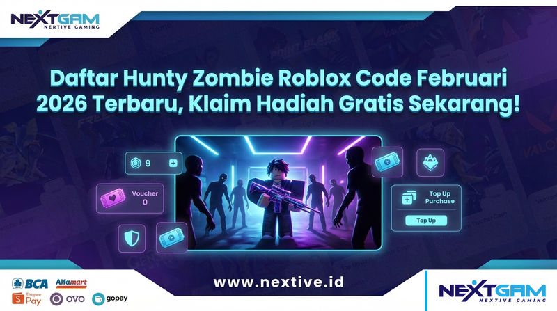 Daftar Hunty Zombie Roblox Code Februari 2026 Terbaru, Klaim Hadiah Gratis Sekarang!