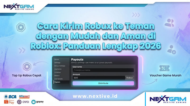 Cara Kirim Robux ke Teman dengan Mudah dan Aman di Roblox: Panduan Lengkap 2026