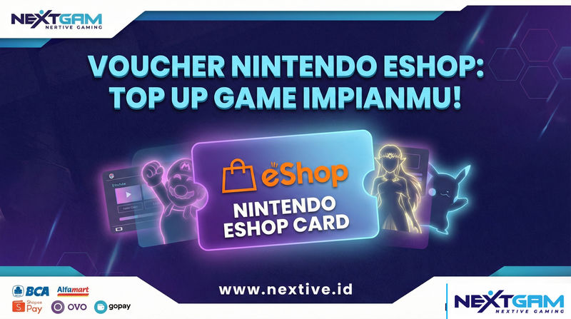 Panduan Lengkap Voucher Nintendo eShop: Cara Beli, Redeem & Tips Hemat